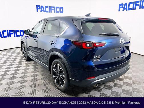 Deep Crystal Blue Mica 2023 Mazda CX-5 2.5 S Premium