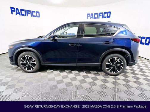 Deep Crystal Blue Mica 2023 Mazda CX-5 2.5 S Premium