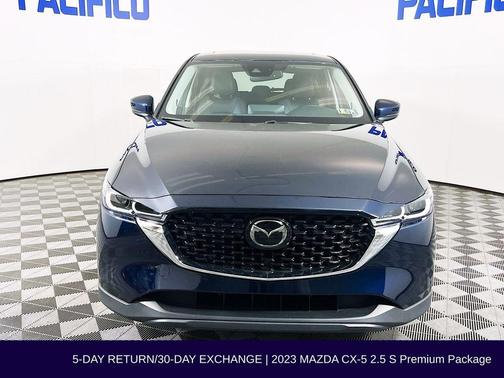 Deep Crystal Blue Mica 2023 Mazda CX-5 2.5 S Premium