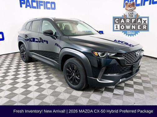 Jet Black Mica 2026 Mazda CX-50 Preferred