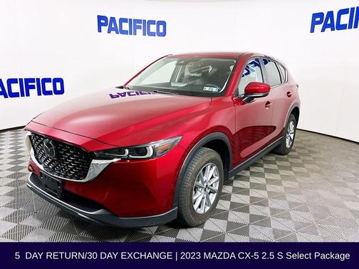 Soul Red Crystal Metallic 2023 Mazda CX-5 2.5 S Select Package