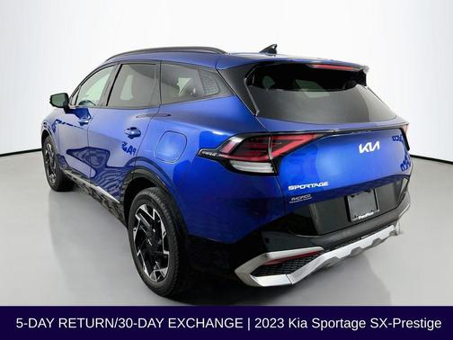 Sapphire Blue 2023 Kia Sportage SX-Prestige