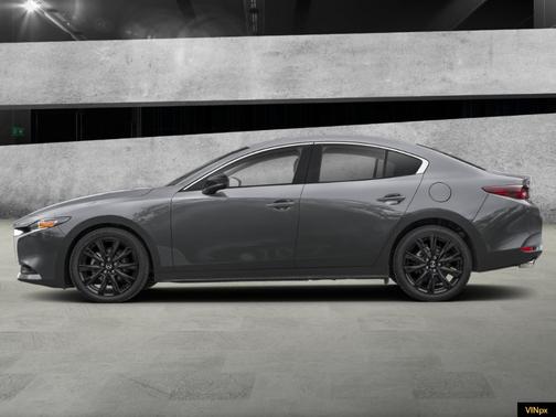 Machine Gray Metallic 2026 Mazda Mazda3 FWD w/Select Package