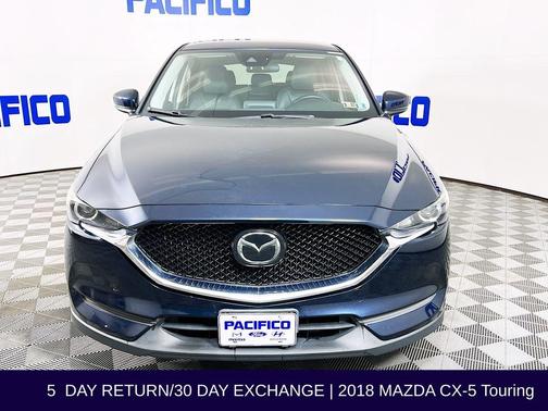 Deep Crystal Blue Mica 2018 Mazda CX-5 Touring