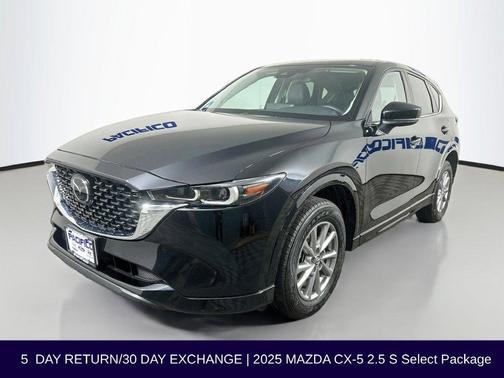 Jet Black Mica 2025 Mazda CX-5 2.5 S Select Package