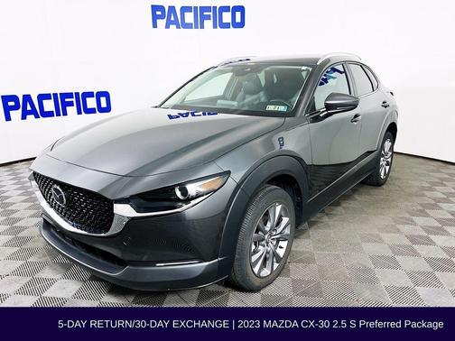 Machine Gray Metallic 2023 Mazda CX-30 2.5 S Preferred Package