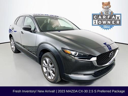 Machine Gray Metallic 2023 Mazda CX-30 2.5 S Preferred Package