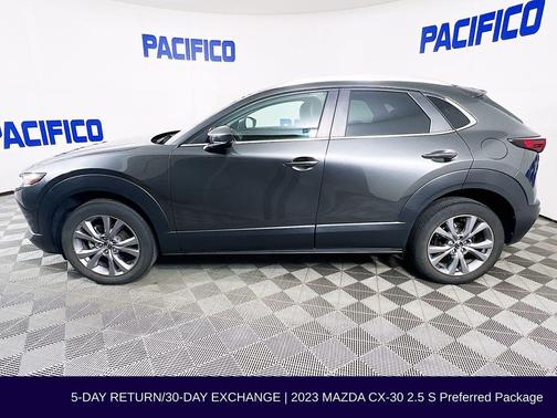 Machine Gray Metallic 2023 Mazda CX-30 2.5 S Preferred Package
