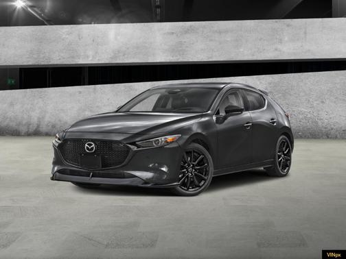 Machine Gray Metallic 2026 Mazda Mazda3 AWD w/Premium Package