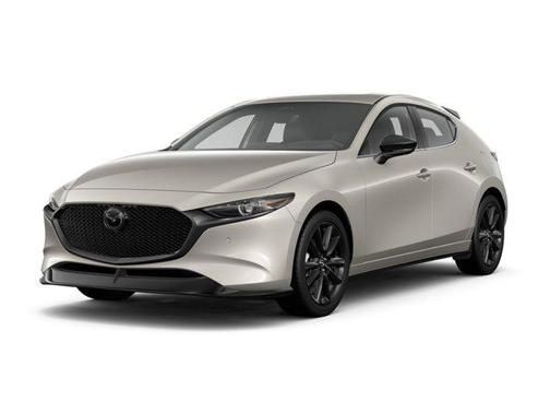 Machine Gray Metallic 2026 Mazda Mazda3 AWD w/Premium Package