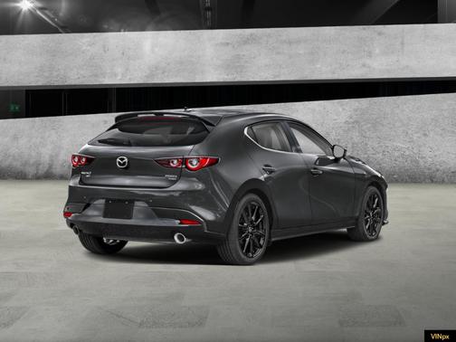 Machine Gray Metallic 2026 Mazda Mazda3 AWD w/Premium Package