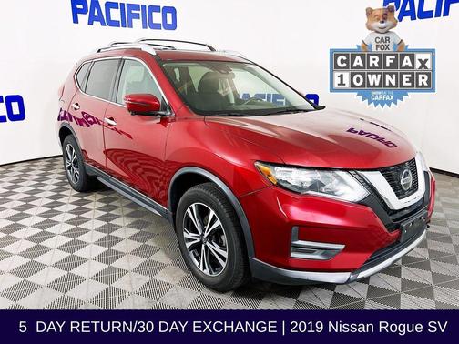Scarlet Ember Tintcoat 2019 Nissan Rogue SV