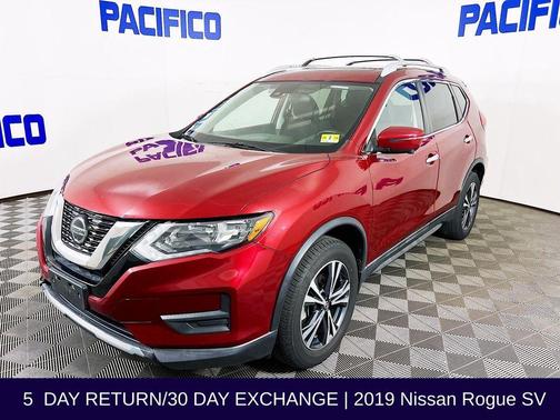 Scarlet Ember Tintcoat 2019 Nissan Rogue SV