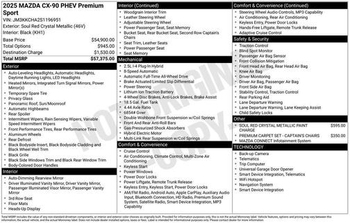 2025 Mazda CX-90 Premium