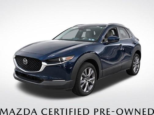 Deep Crystal Blue Mica 2024 Mazda CX-30 2.5 S Preferred Package