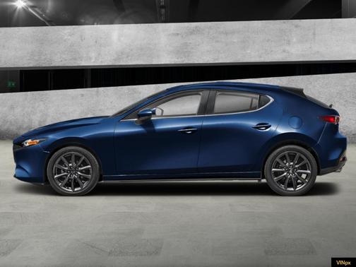Deep Crystal Blue Mica 2026 Mazda Mazda3 FWD w/Preferred Package