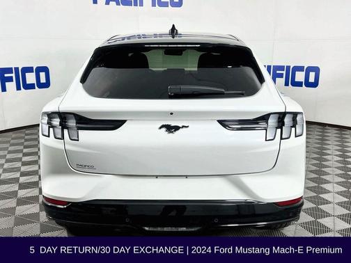 White Metallic 2024 Ford Mustang Mach-E Premium
