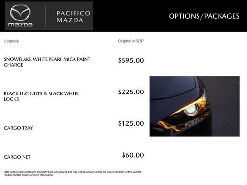 Snowflake White Pearl 2026 Mazda Mazda3 AWD w/Premium Package