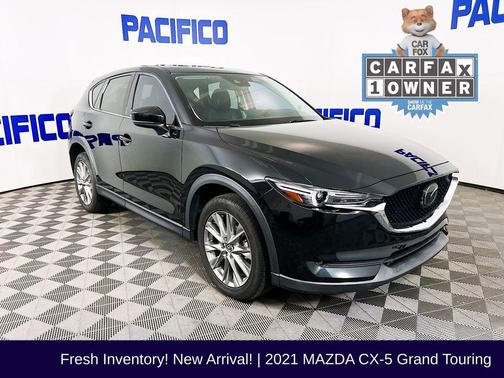 Jet Black Mica 2021 Mazda CX-5 Grand Touring