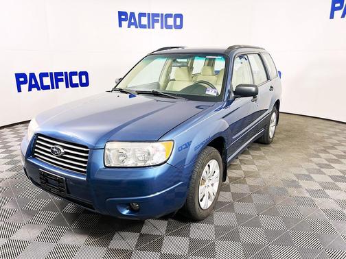 Newport Blue Pearl 2008 Subaru Forester 2.5X