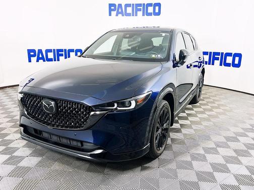 Deep Crystal Blue Mica 2025 Mazda CX-5 Preferred