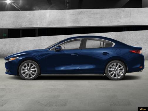 Deep Crystal Blue Mica 2026 Mazda Mazda3 FWD w/Preferred Package