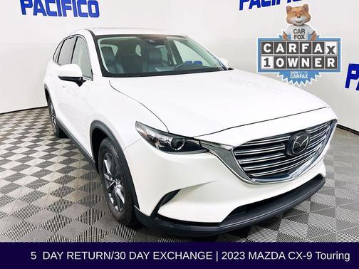 Snowflake White Pearl 2023 Mazda CX-9 Touring