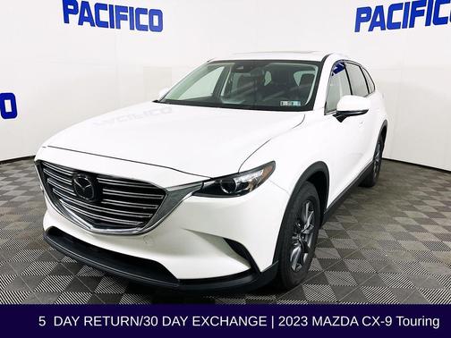 Snowflake White Pearl 2023 Mazda CX-9 Touring