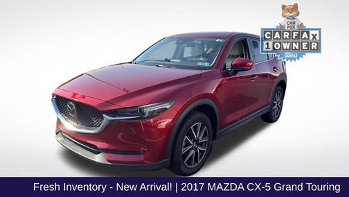 Soul Red Crystal Metallic 2017 Mazda CX-5 Grand Touring