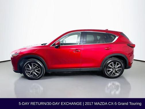 Soul Red Crystal Metallic 2017 Mazda CX-5 Grand Touring