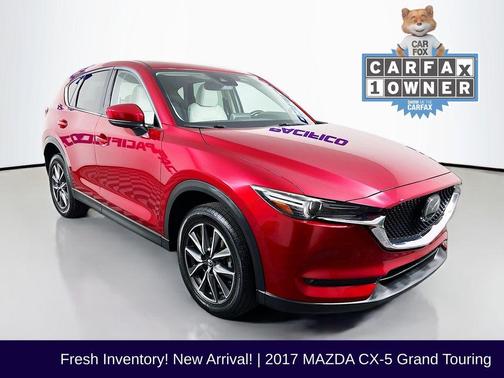 Soul Red Crystal Metallic 2017 Mazda CX-5 Grand Touring