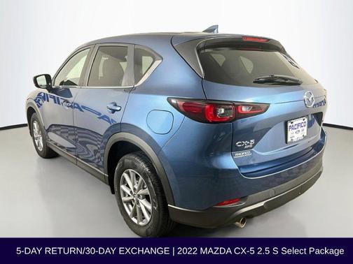 Eternal Blue Mica 2022 Mazda CX-5 2.5 S Select Package