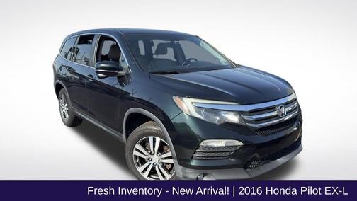 Green 2016 Honda Pilot EX-L