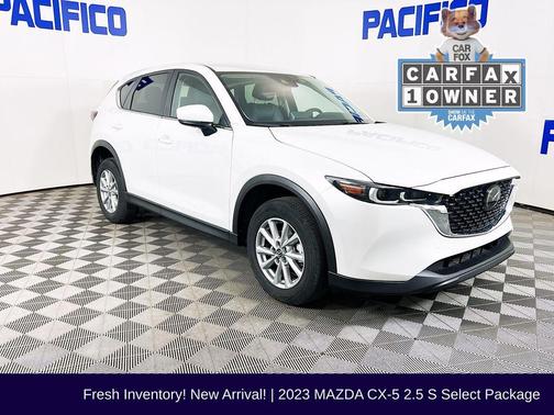 Rhodium White Metallic 2023 Mazda CX-5 2.5 S Select Package
