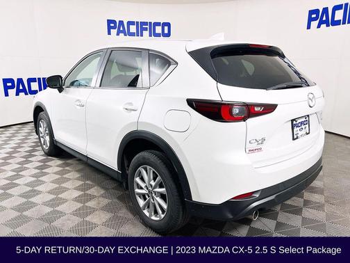 Rhodium White Metallic 2023 Mazda CX-5 2.5 S Select Package