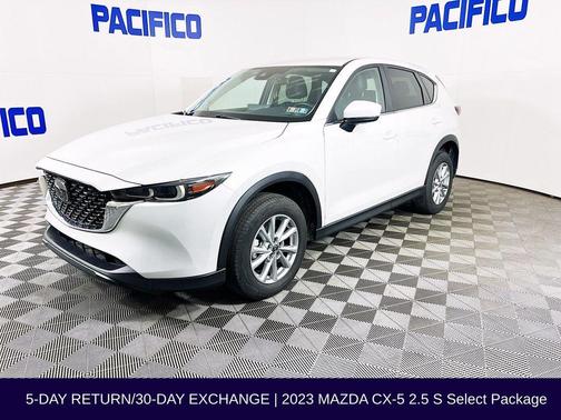 Rhodium White Metallic 2023 Mazda CX-5 2.5 S Select Package