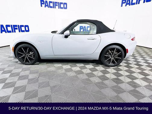 Aero Gray 2024 Mazda MX-5 Miata Grand Touring