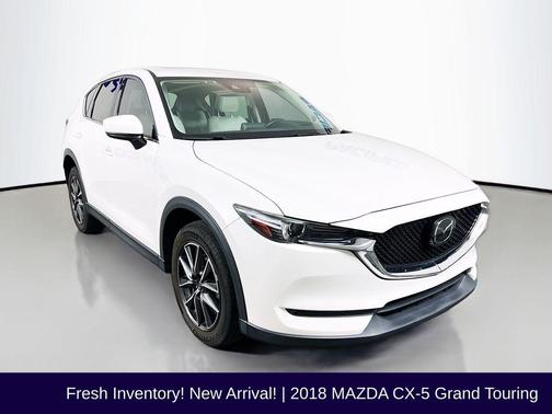 Snowflake White Pearl Mica 2018 Mazda CX-5 Grand Touring