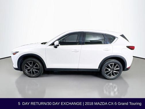 Snowflake White Pearl Mica 2018 Mazda CX-5 Grand Touring