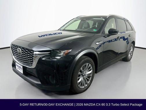 Jet Black Mica 2026 Mazda CX-90 3.3 Turbo Select