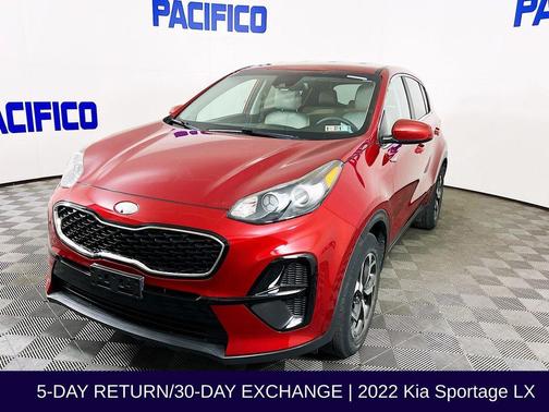 Hyper Red 2022 Kia Sportage LX