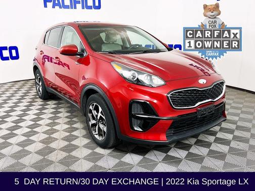 Hyper Red 2022 Kia Sportage LX