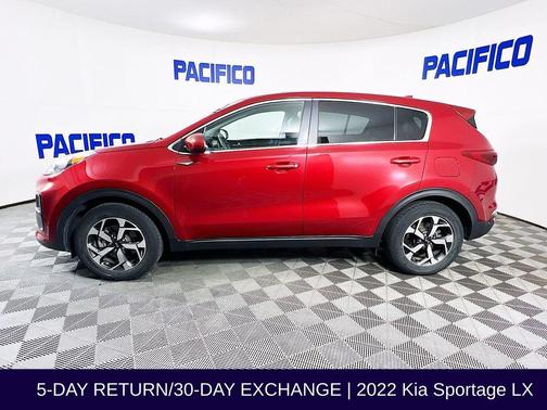Hyper Red 2022 Kia Sportage LX