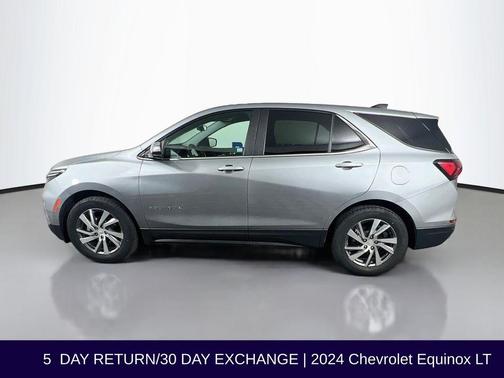 Sterling Gray Metallic 2024 Chevrolet Equinox LT