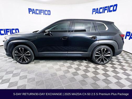 Jet Black Mica 2025 Mazda CX-50 2.5 S Premium Plus Package