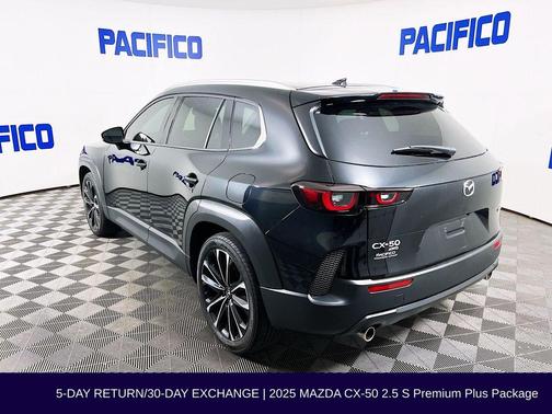 Jet Black Mica 2025 Mazda CX-50 2.5 S Premium Plus Package