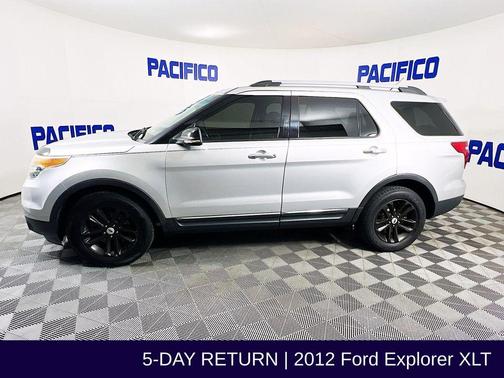 Ingot Silver 2012 Ford Explorer XLT