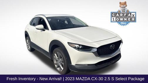 Snowflake White Pearl 2023 Mazda CX-30 2.5 S Select Package