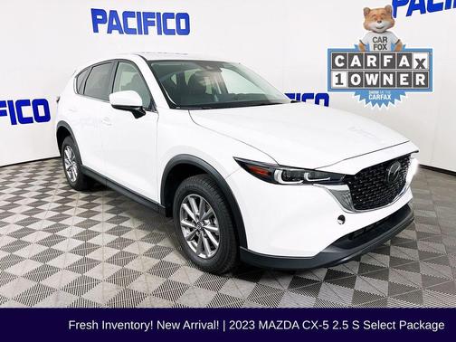 Rhodium White Metallic 2023 Mazda CX-5 2.5 S Select Package