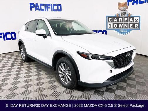 Rhodium White Metallic 2023 Mazda CX-5 2.5 S Select Package